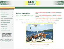 Tablet Screenshot of katomarine.com